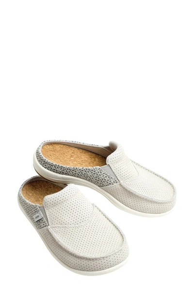 Shop Revitalign Siesta Orthotic Clog Sneaker In Grey