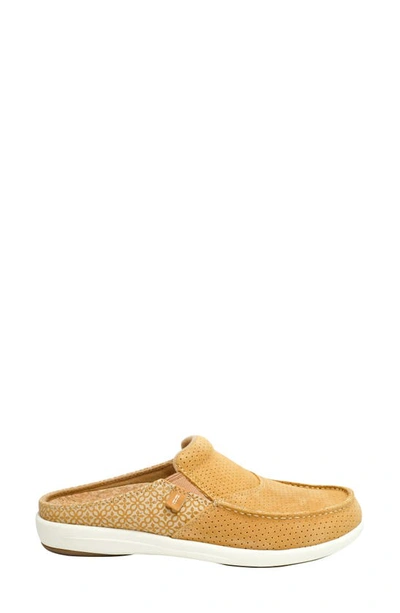 Revitalign Siesta Orthotic Clog Sneaker In Brown Sugar