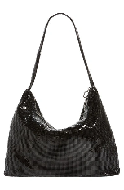 Topshop Deja Diamante Slouch Crossbody Bag In Black | ModeSens
