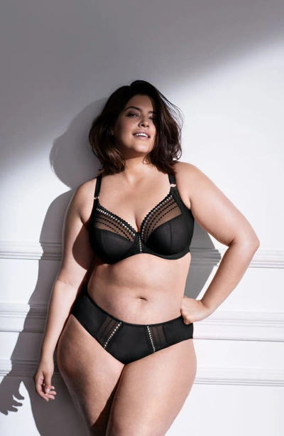 Elomi Matilda Side Support Plunge Bra In Black