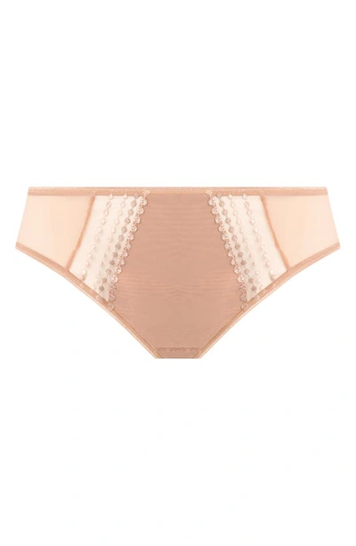 Elomi Matilda Full Figure Bikini In Caf Au Lait