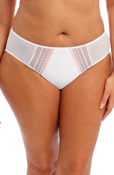 Elomi Plus Size Matilda Brief Panty El8905, Online Only In White