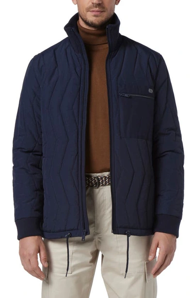 Shop Andrew Marc Floyd Water Resistant Jacket In Ink