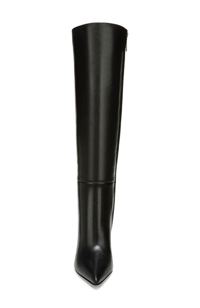 Veronica Beard Lisa Knee High Boot In Black Leather