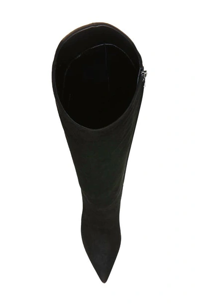 Shop Veronica Beard Lisa Knee High Boot In Black Suede