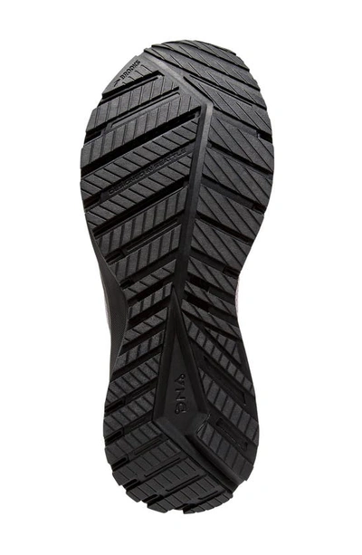 Shop Brooks Revel 5 Hybrid Running Shoe In Lilac/ Ebony/ Black