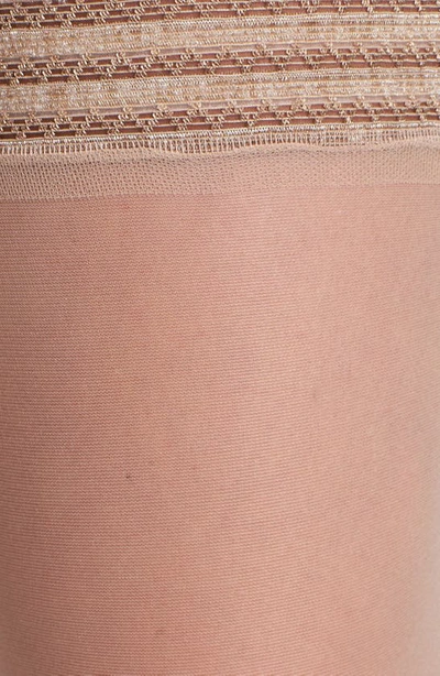 Shop Nordstrom Sheer Thigh High Stay-up Stockings In Soft Taupe