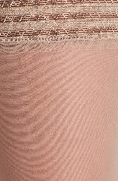Nordstrom Sheer Thigh High Stay-up Stockings In Soft Taupe