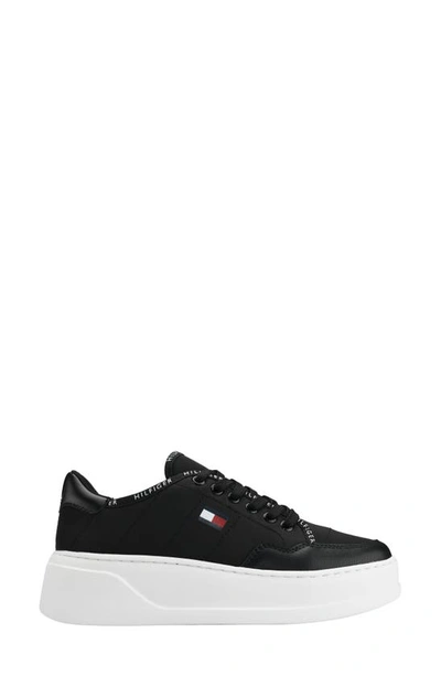 Shop Tommy Hilfiger Grazie Platform Sneaker In Black