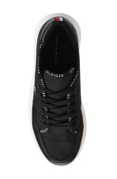 Shop Tommy Hilfiger Grazie Platform Sneaker In Black