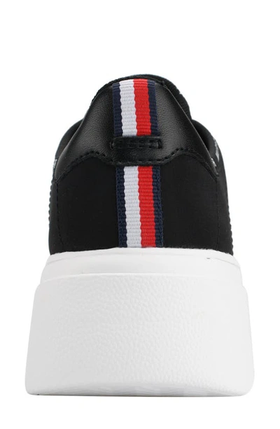 Shop Tommy Hilfiger Grazie Platform Sneaker In Black