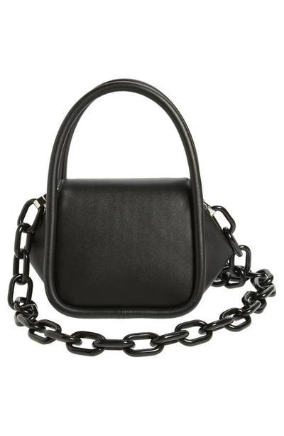 Shop Gu-de Love Leather Bag In Black