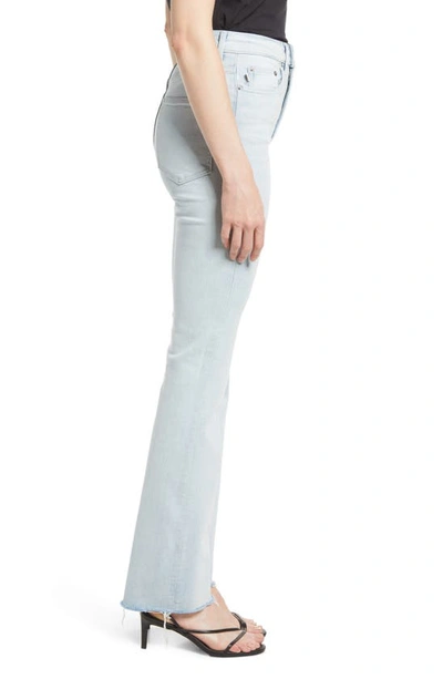 Shop Lovers & Friends Greyson Super High Rise Slim Bootcut Jeans In Meridian