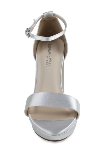 Touch Ups Mia Ankle Strap Sandal In Titanium
