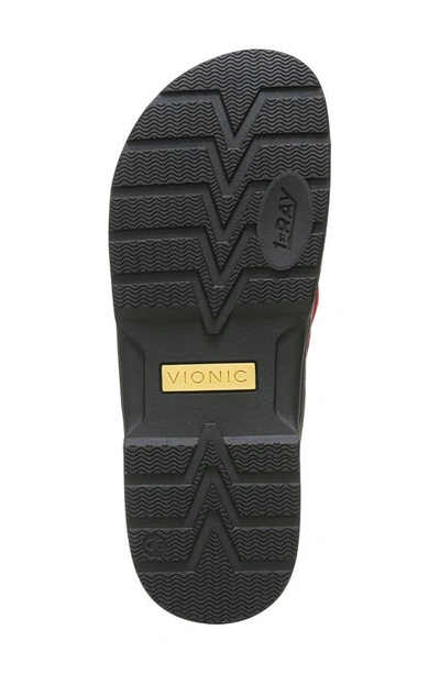 Shop Vionic Wyatt Flip Flop In Red