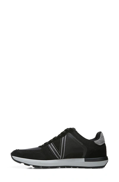 Shop Vionic Bradey Sneaker In Black/ Charcoal