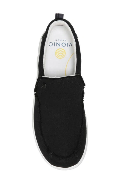 Shop Vionic Seaview Slip-on Sneaker In Black