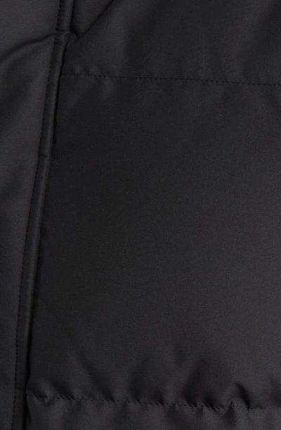 Shop Moose Knuckles Mapleton Water Repellent Down Jacket In Black