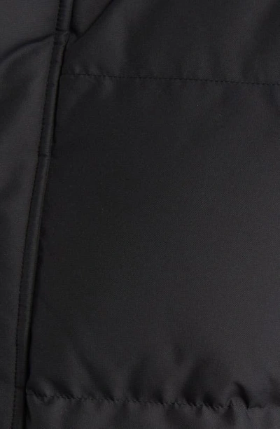 Moose Knuckles Mapleton Water Repellent Down Jacket In Black