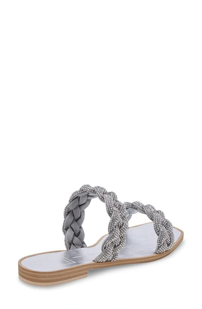 Shop Dolce Vita Indy Embellished Sandal In Crystal Rhinestone