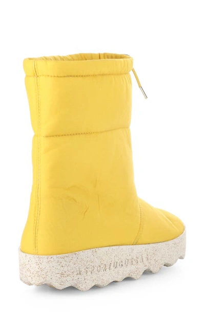 Shop Fly London Cale Recycled Polyester Quilted Boot In Yema Recycled Polyester
