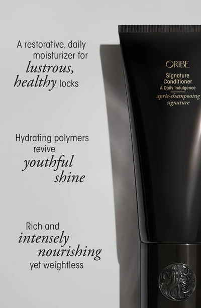 Shop Oribe Signature Conditioner, 1.7 oz In Bottle