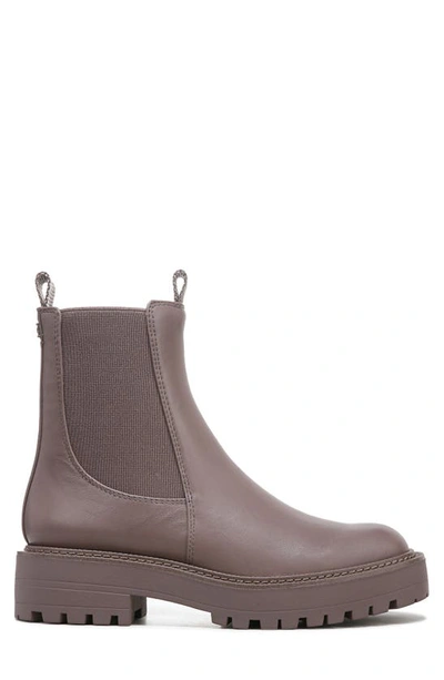 Shop Sam Edelman Laguna Waterproof Lug Sole Chelsea Boot In Chinchilla