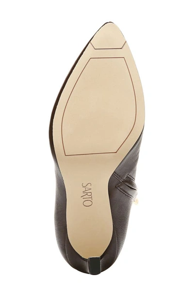 Sarto By Franco Sarto Callie Bootie In Dark Brown