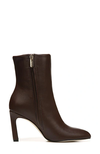 Sarto By Franco Sarto Callie Bootie In Dark Brown