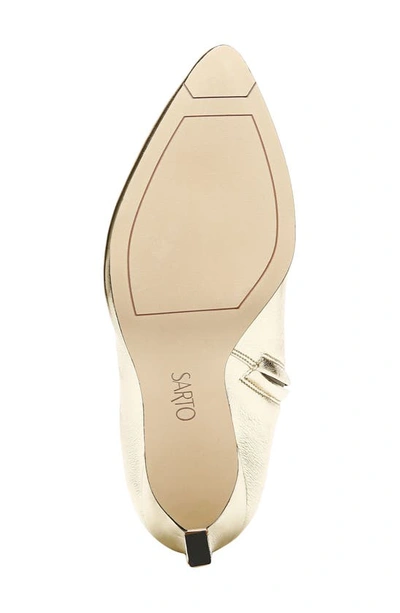 Sarto By Franco Sarto Callie Bootie In Gold