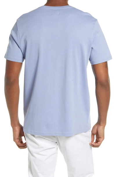 Shop 14th & Union Short Sleeve Interlock T-shirt In Purple Impress