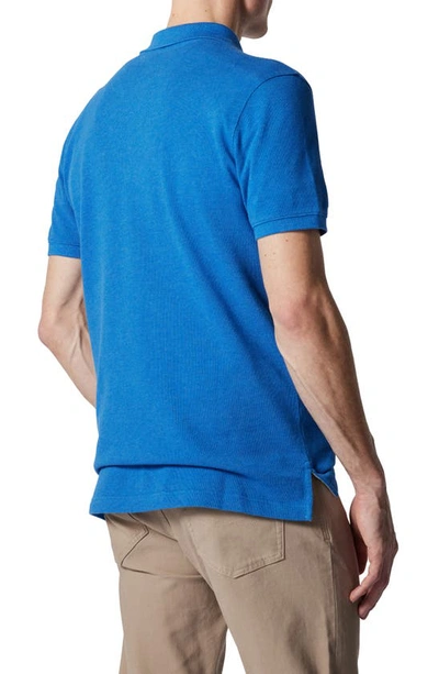 Rodd & Gunn 'the Gunn' Piqué Sports Fit Cotton Polo In Lapis