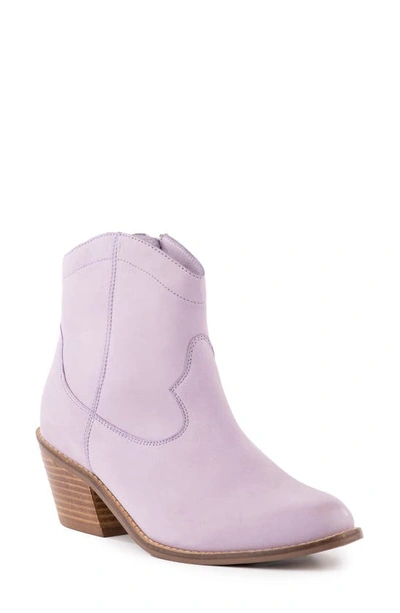 Shop Seychelles Under The Stars Western Bootie In Lavender