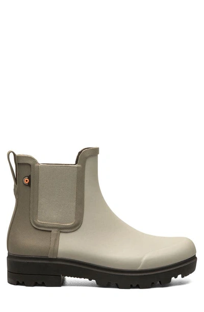 Bogs Holly Waterproof Chelsea Boot In Taupe