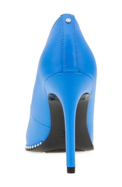 Shop Bcbgeneration Hawti Pointed Toe Pump In Bali Blue