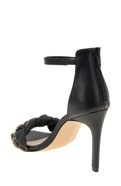 Shop Bcbgeneration Isabel Ankle Strap Sandal In Black