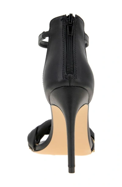 Shop Bcbgeneration Isabel Ankle Strap Sandal In Black