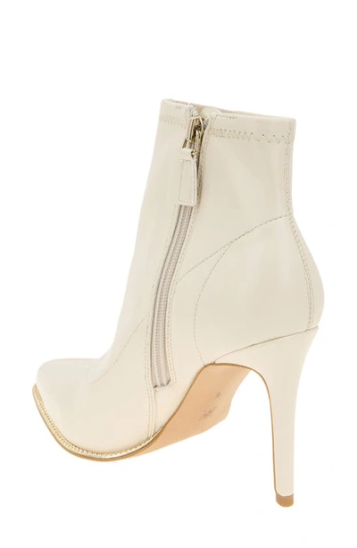 Shop Bcbgeneration Hilston Chain Bootie In Bianca