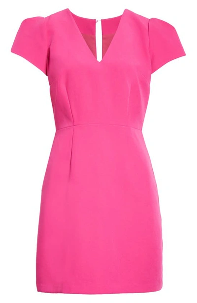 Shop Milly Atalie Cady A-line Dress In  Pink