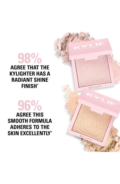 Shop Kylie Cosmetics Kylighter Illuminating Powder Highlighter In Cotton Candy Cream
