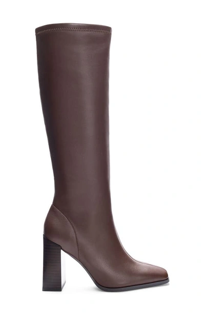 Shop Chinese Laundry Mary Knee High Boot In Brown