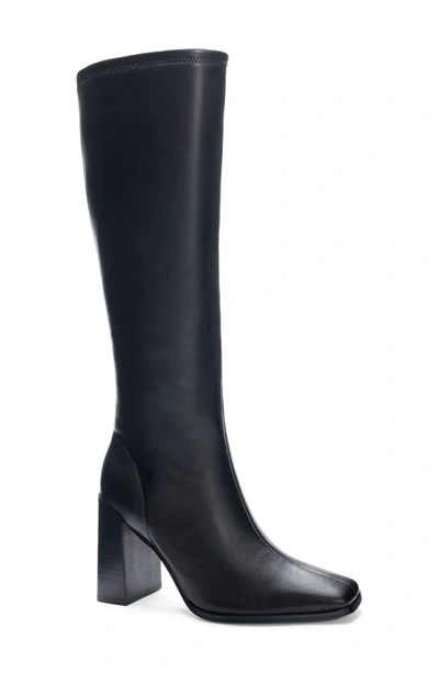 Shop Chinese Laundry Mary Knee High Boot In Black