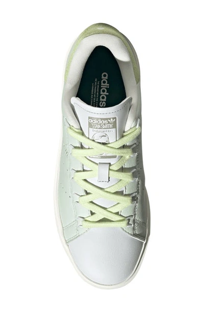 Shop Adidas Originals Stan Smith Bonega Sneaker In Linen Green/ Linen Green/ Lime