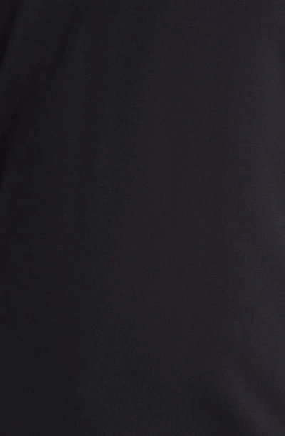 Mizzen + Main Proflex Performance Quarter Zip Golf Pullover In Black Solid