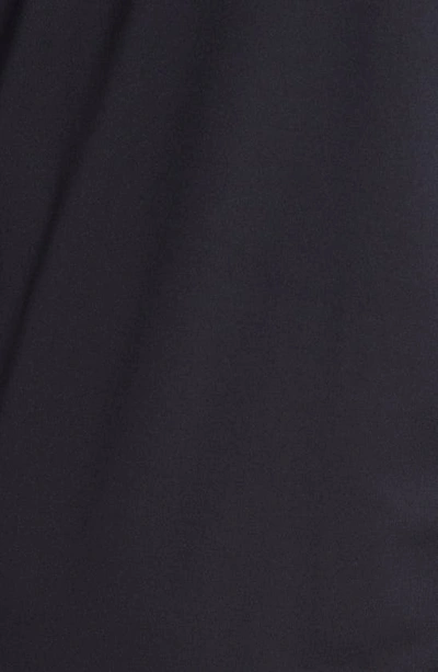 Mizzen + Main Versa Solid Performance Golf Polo In Black Solid