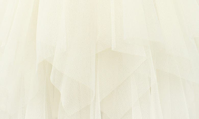 Shop Popatu Kids' Brocade Tulle Dress In Pink/ White