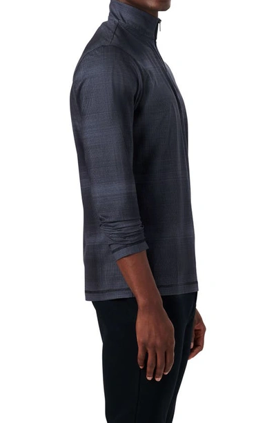 Bugatchi Men's Anthony Quarter-zip Pullover In Graphite
