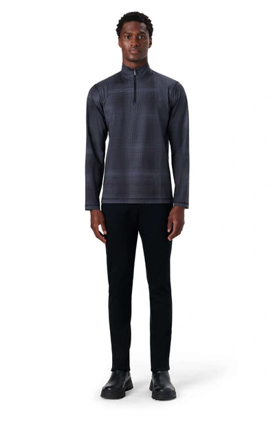 Bugatchi Men's Anthony Quarter-zip Pullover In Graphite