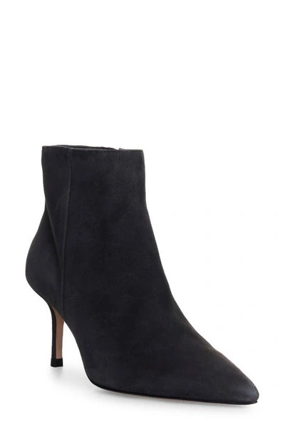 Shop L Agence Aimee Stiletto Bootie In Charcoal