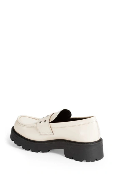 Shop Vagabond Shoemakers Cosmo 2.0 Loafer In Off White